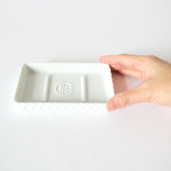 ポルトガル製の上品なソープディッシュ（※3個セットのみ）