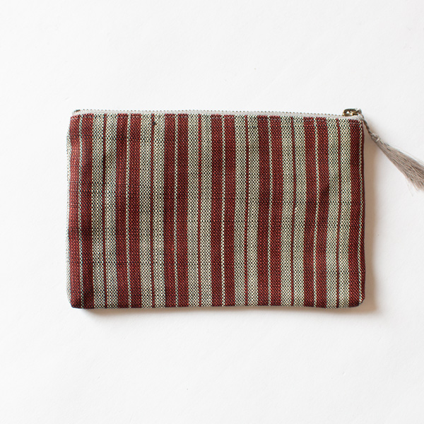 ポーチ(えんじ色)