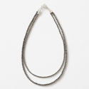 ナバホパールネックレス Oxidized