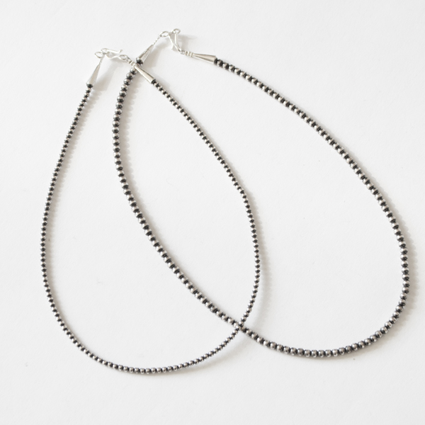 ナバホパールネックレス Oxidized