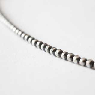ナバホパールネックレス Oxidized／ERICKA NICOLAS BEGAY（エリッカ