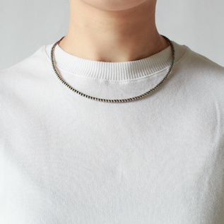 女性着用イメージ(3mm/全長45cm) 女性着用イメージ(3mm/全長45cm)