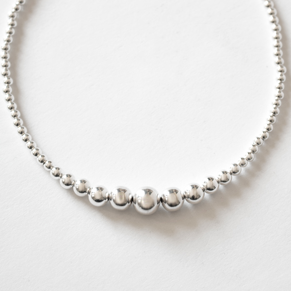 ナバホパールネックレス 01(Shiny)