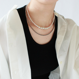 NAVAJO PEARL NECKLACE 01／ERICKA NICOLAS BEGAY / Shop ZUTTO for