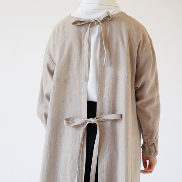 後ろで結んだとき(LONG)