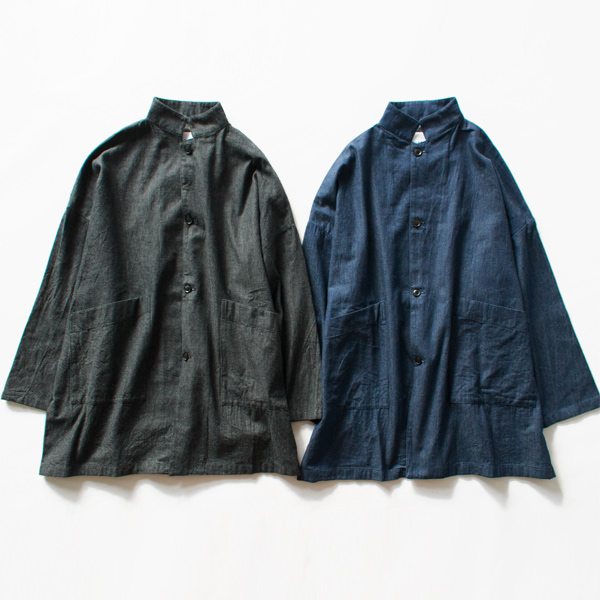  6オンスライトデニム オーバーサイズジャケット
