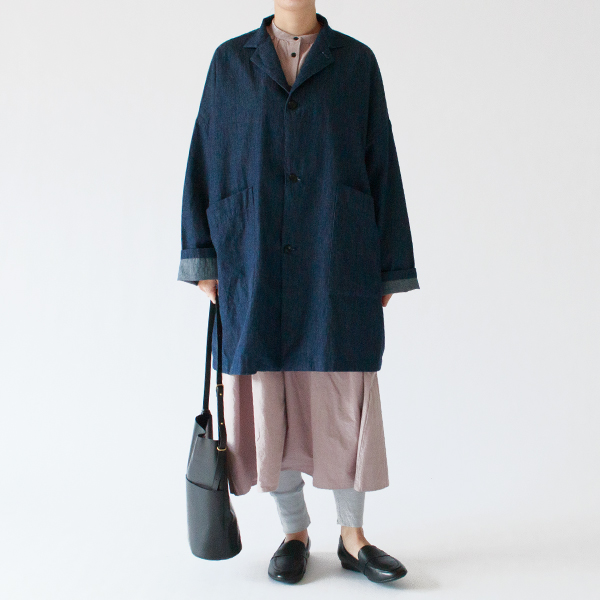 身長156cm・GREY 身長156cm・GREY