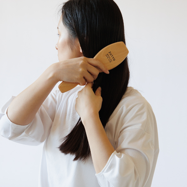 竹ピンは静電気が起きにくい素材