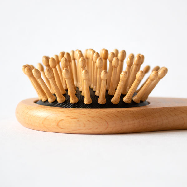 静電気が起きにくい竹素材