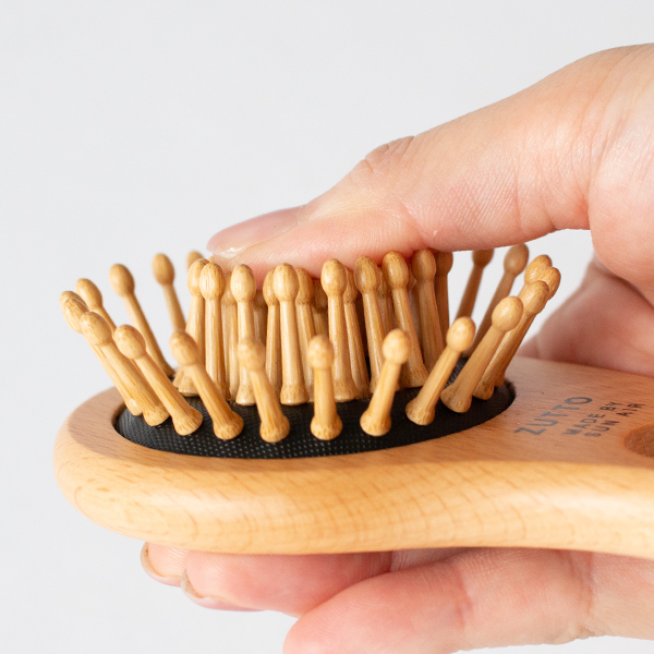 先丸ピンは頭皮を痛めず心地良い