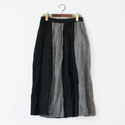 Linen Classical Check コンビネーションスカート
