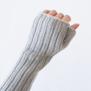 カシミヤリブリストウォーマー／WILLIAM BRUNTON（ウィリアム