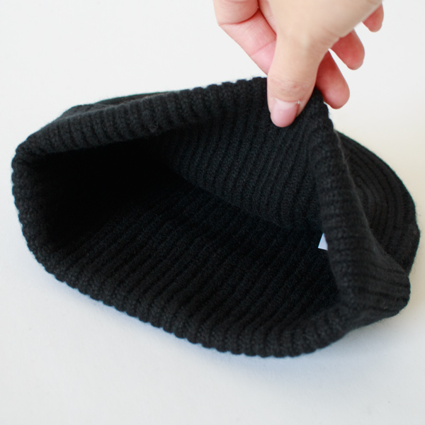 細かなリブ編み(BLACK) 細かなリブ編み(BLACK)