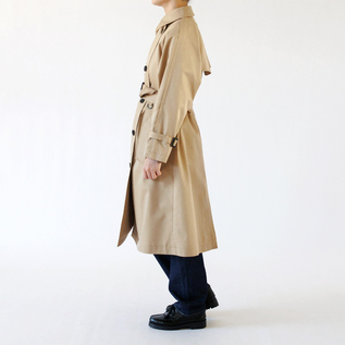 トレンチコートセット【８点】プレミアム着回し　美プラ　布服　1/12　カーキ① 受注製作】【プレミアム】神々しいほど美しい リネン トレンチコート