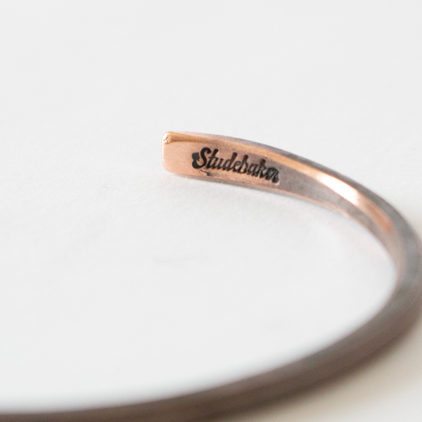 端部の内側に刻印が入っています。(COPPER-M) 端部の内側に刻印が入っています。(COPPER-M)