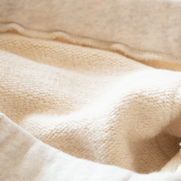 裏毛の感触が気持ちいい