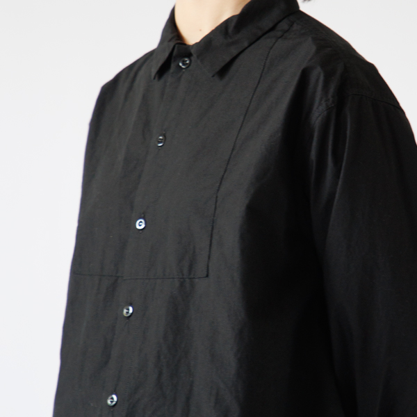 オーガニックコットンとコットンヘンプ混紡糸の高密度生地を使用