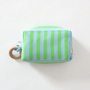 STRIPE KNIT POUCH SMALL