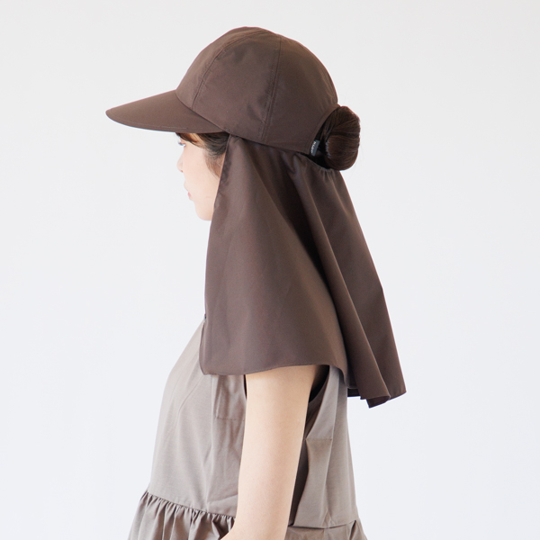 直射日光から首周りを守ります