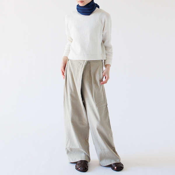 気持ちのいいかすり生地