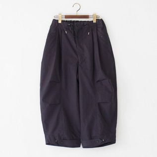 Dense Poplin Cropped Military Pants