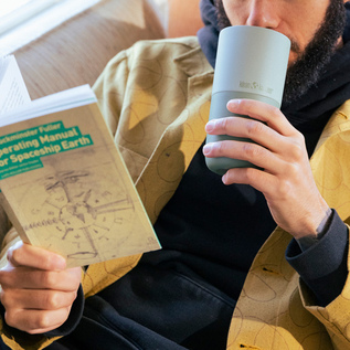Rise タンブラー 16oz（473ml）(Barely Blue)