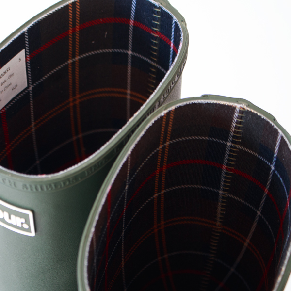 バブアーオリジナルのタータンチェック(olive)
