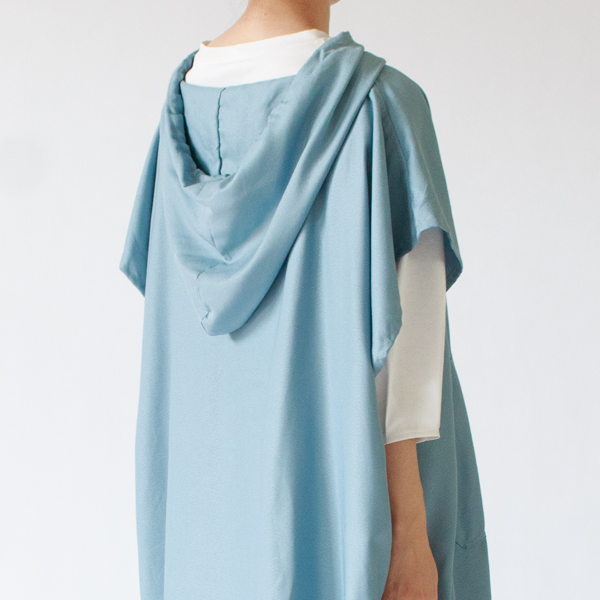 フード付き(ブルー)