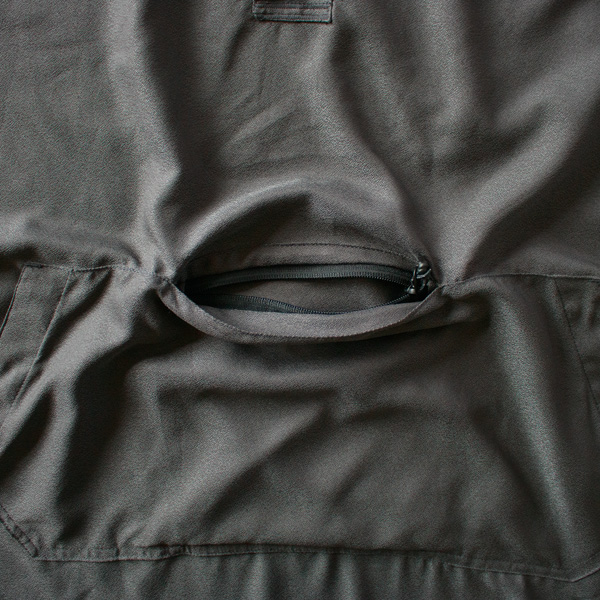 パッカブル用のポケット(チャコール)