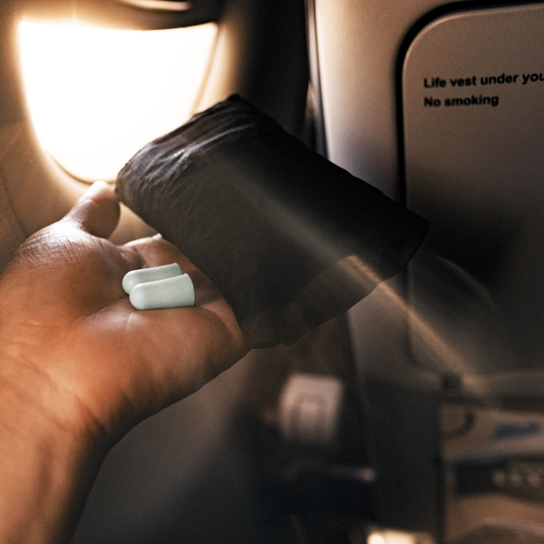 手荷物バッグに入れて、使いやすいセット