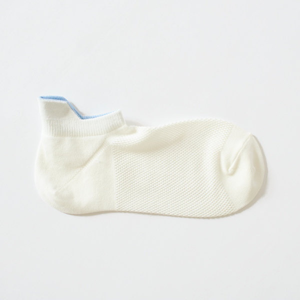 クールメッシュ・スニーカー レディースソックス(オフホワイト)