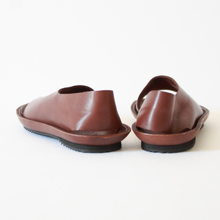 オープントゥシューズ BROWN オープントゥシューズ BROWN