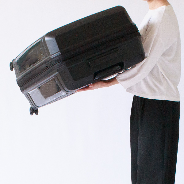 荷台へも上げやすいサイドハンドルがあります