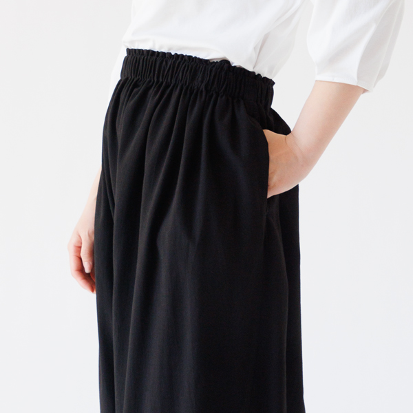 シームポケット付き(身長163cm・ブラック) シームポケット付き(身長163cm・ブラック)