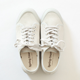 スニーカー G2 SUEDE VULCA WHITE／Spring Court（スプリングコート