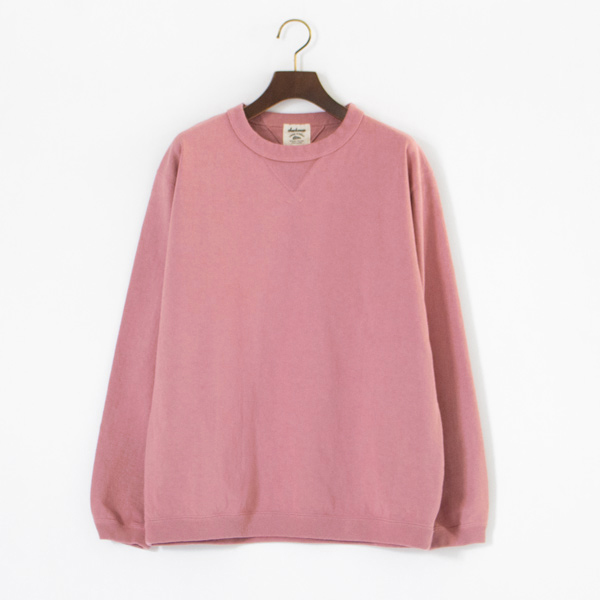 【別注】ユニセックス DOTSUME RIB ロングスリーブTシャツ(Old Raspberry)