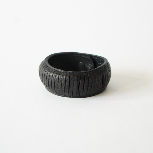 レザーバングル(Black)