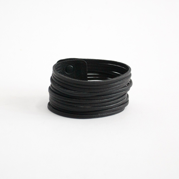 レザーブレスレット(Black)
