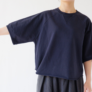 袖周りもゆったり風通し(NAVY)
