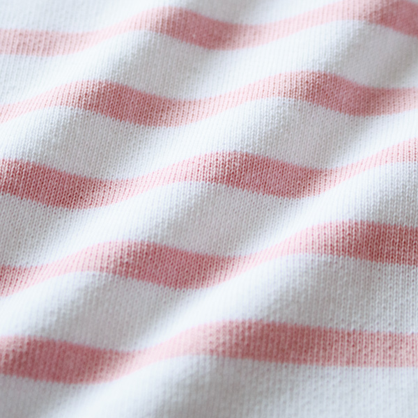 リバーシブルショートスリーブ(BLANC/PINK）