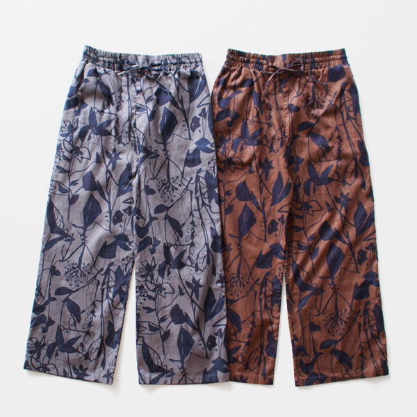 コットンビエラ ボタニカルイージーパンツ コットンビエラ ボタニカルイージーパンツ