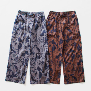 コットンビエラ ボタニカルイージーパンツ