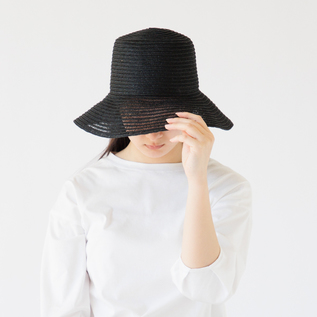 アバカブレードハット leo(Black) アバカブレードハット leo(Black)