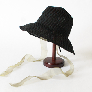 アバカブレードハット leo(Black) アバカブレードハット leo(Black)