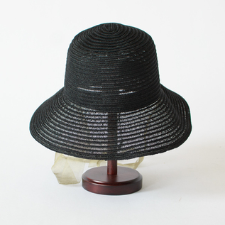 アバカブレードハット leo(Black) アバカブレードハット leo(Black)