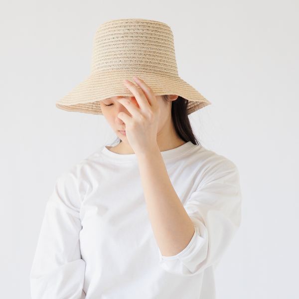 アバカブレードハット leo(Natural)