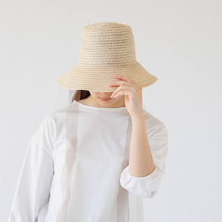 アバカブレードハット leo(Natural) アバカブレードハット leo(Natural)