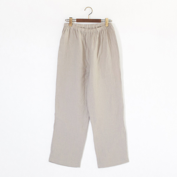 フレンチリネン パジャマ上下セット(GREY) フレンチリネン パジャマ上下セット(GREY)