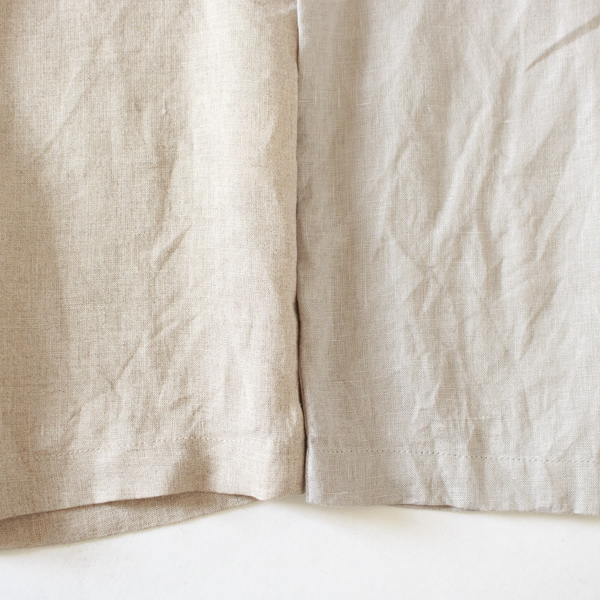 どちらも柔らかな色味(左:KINARI、右:GREY) どちらも柔らかな色味(左:KINARI、右:GREY)