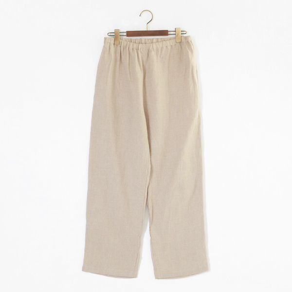 フレンチリネン パジャマ上下セット(KINARI) フレンチリネン パジャマ上下セット(KINARI)